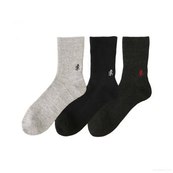 Gramicci SX-M06 BASIC CREW SOCKS C #25-27CM
