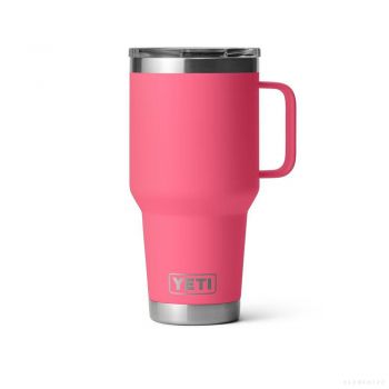 YETI RAMBLER 30 OZ TRAVEL MUG TROPICAL PINK