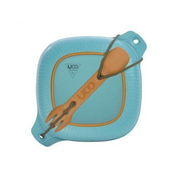 Uco Gear 4 PC MESS KIT,CLASSIC BLUE
