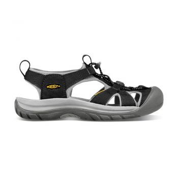 KEEN Women's VENICE H2 (BLACK/NEUTRAL GRAY)