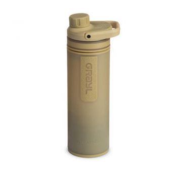 GRAYL 16.9OZ ULTRAPRESS PURIFIER BOTTLE - DESERT TAN