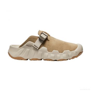 KEEN Women's HYPERPORT CLOG LEATHER (CORNSTALK/PLAZA TAUPE)