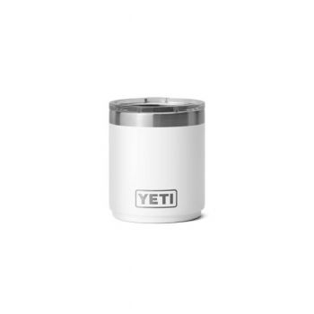  YETI RAMBLER 10 OZ LOWBALL 2.0 WITH MAGSLIDER LID WHITE