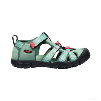 KEEN Youth SEACAMP II CNX (GRANITE GREEN/CAYENNE)