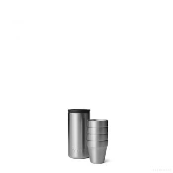 YETI SHOT GLASSES & CASE STAINLESS