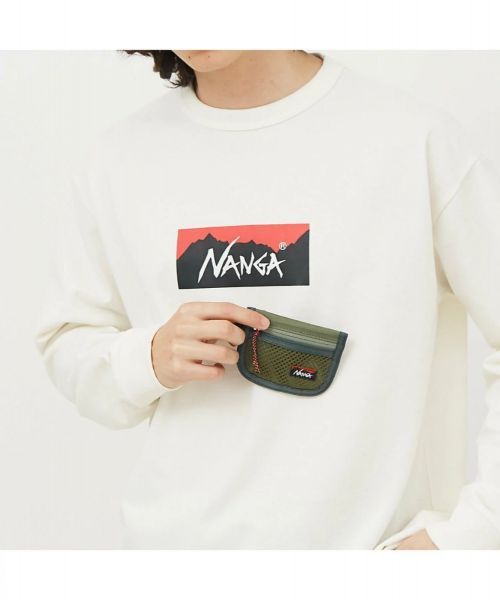 NANGA×SPEAKEASY COIN CASE (KHAKI) #F