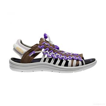 KEEN Women's UNEEK II OT (DARK EARTH/TILLANDSIA PURPLE)