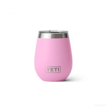  YETI RAMBLER 10 OZ WINE WITH MAGSLIDER LID TUMBLER POWER PINK