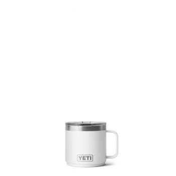 YETI RAMBLER 14 OZ MUG CERAMIC LINING WITH MAGSLIDER LID 2.0 WHITE New