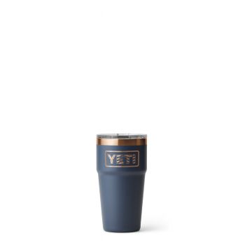 YETI RAMBLER 20 OZ STACKABLE CUP WITH MAGSLIDER LID FOH NAVY