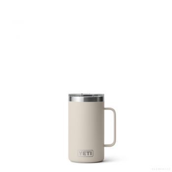 YETI RAMBLER 24 OZ MUG WITH MAGSLIDER LID CAPE TAUPE