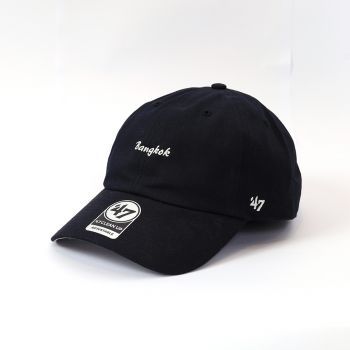 47 Brand BANGKOK LOGO WHITNER 47 CLEAN UP VINTAGE BLACK