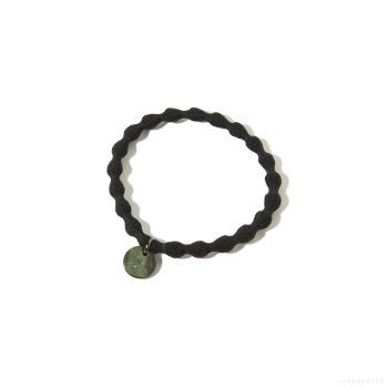 Snow Peak LOGO-CHARM HAIR TIE (BLACK) #F