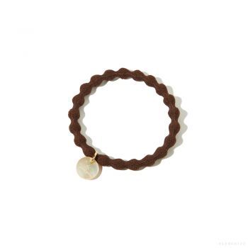 Snow Peak LOGO-CHARM HAIR TIE (BROWN) #F