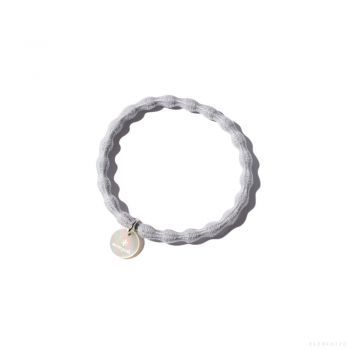 Snow Peak LOGO-CHARM HAIR TIE (LIGHT GREY) #F