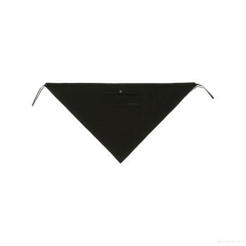 Snow Peak BREATHABLE QUICK DRY BANDANA (BLACK) #F