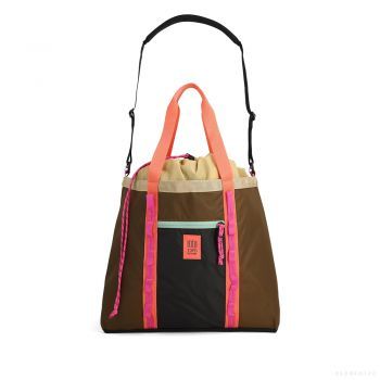 Topo Designs MOUNTAIN UTILITY TOTE DESERT PALM/SAHARA