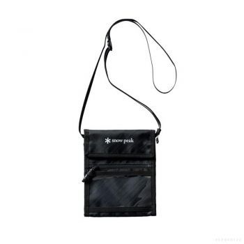 Snow Peak ECOPAK TRAVEL POUCH (BLACK) #F
