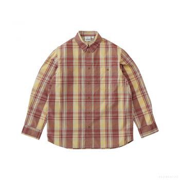Gramicci MEN'S BROADCLOTH STANCE SHIRT MUSTARD