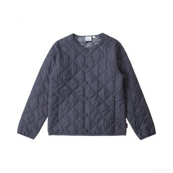 Gramicci UNISEX THERMAL INSULATION QUILTED JACKET BLACK