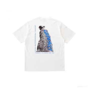 Gramicci UNISEX STONEMASTERS TEE WHITE