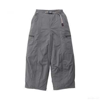Gramicci WOMEN'S NYLON BALLOON PANT GREY