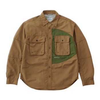 Gramicci MEN'S NYLON BRENTWOOD SHIRT COYOTE