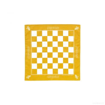 Gramicci CHECKERS BANDANA (YELLOW ORANGE) #F