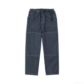 Gramicci MEN'S JAPANESE CHAMBRAY DOUBLE KNEE (NAVY)