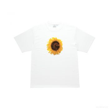 Gramicci UNISEX G-FLOWER TEE (WHITE)
