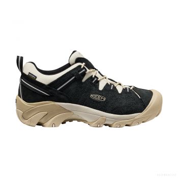KEEN Men's TARGHEE II WP (BLACK/BIRCH)