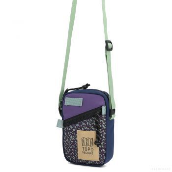  Topo Designs MINI SHOULDER BAG LOGANBERRY/CRACKLE