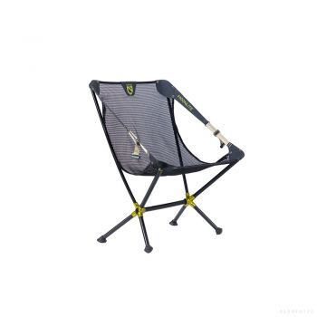 NEMO Equipment MOONLITE RECLINING CAMP CHAIR  BLACK PEARL