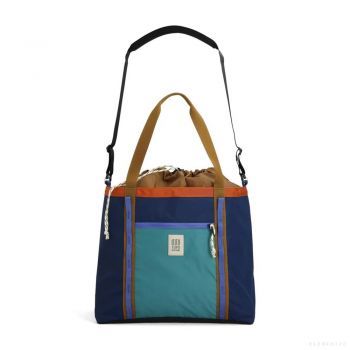 Topo Designs MOUNTAIN UTILITY TOTE MIDNIGHT/CARIBBEAN