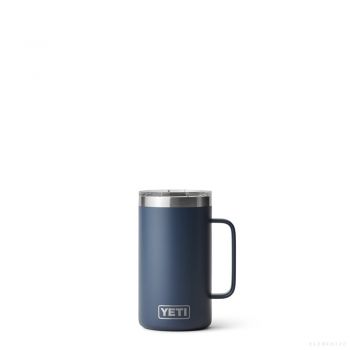 YETI RAMBLER 24 OZ MUG WITH MAGSLIDER LID NAVY