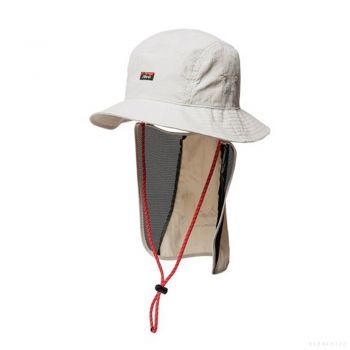 NANGA NYLON TUSSER SUNSHADE HAT (IVORY) #F