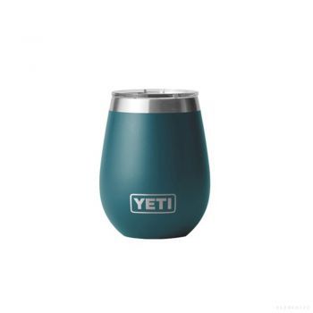 YETI RAMBLER 10 OZ WINE WITH MAGSLIDER LID TUMBLER AGAVE TEAL