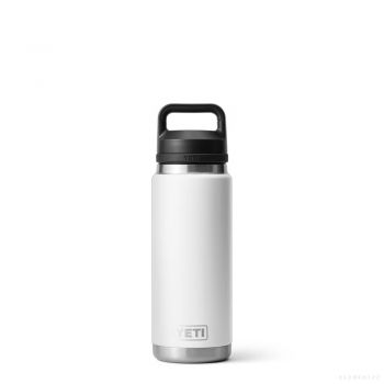 YETI RAMBLER 26 OZ BOTTLE CHUG WHITE
