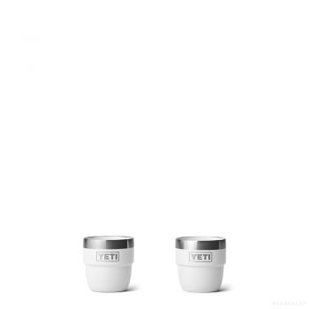 YETI RAMBLER 4 OZ STACKABLE CUPS 2 PK WHITE