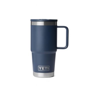 YETI RAMBLER 20 OZ TRAVEL STRAW MUG NAVY