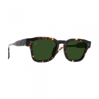 RAEN RECE S217 BRINDLE TORTOISE/GREEN POLARIZED #51