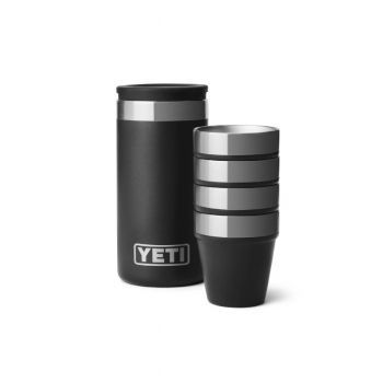 YETI SHOT GLASSES & CASE BLACK