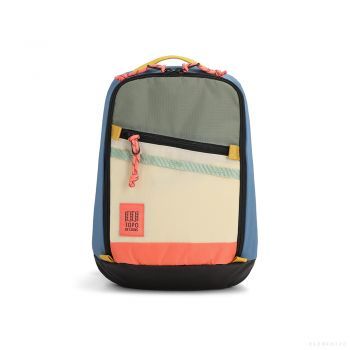 Topo Designs MOUNTAIN SLING BAG STONE BLUE/BONE WHITE