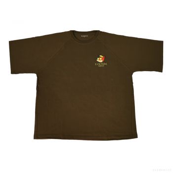 E-OUTSIDE EXPO.6 URBAN PLAY-GROUND T-SHIRT BROWN