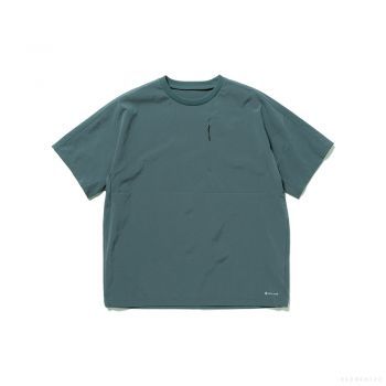 Snow Peak BREATHABLE QUICK DRY T-SHIRT (BLUE)