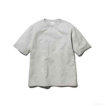 Snow Peak RECYCLED COTTON T-SHIRT (M.GREY)