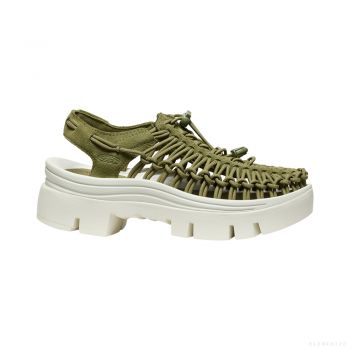 KEEN All Gender UNEEK PLT (MARTINI OLIVE/STAR WHITE)