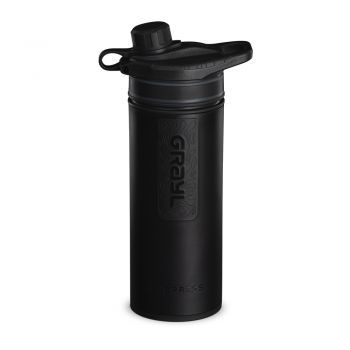 GRAYL 24OZ GEOPRESS PURIFIER BOTTLE - COVERT BLACK