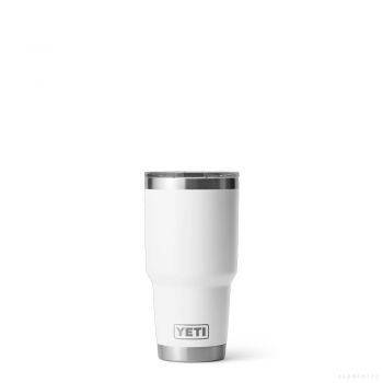 YETI RAMBLER 30 OZ TUMBLER WITH MAGSLIDER LID WHITE