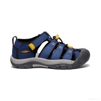 KEEN Youth NEWPORT H2 (NAVAL ACADEMY/KEEN YELLOW)